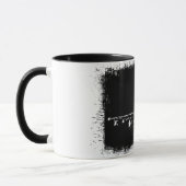 F-16 Strijd tegen Falcon 11 oz Ringer Mok (Links)