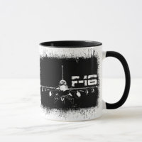 F-16 Strijd tegen Falcon 11 oz Ringer Mok