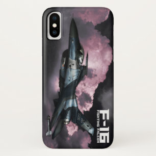 F-16 Strijd tegen valk iPhone X Hoesje