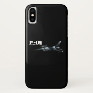 F-16 Strijd tegen valk iPhone X Hoesje