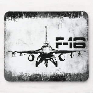 F-16 Strijd tegen valk Mousepad Muismat