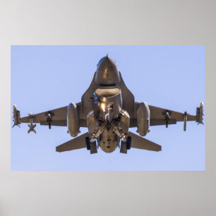 F-16 Strijd tegen valk Poster