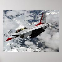 F-16 Strijd tegen valk Thunderbird