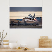 F-16 Strijd tegen valkbetonVliegtuig Poster (Keuken)