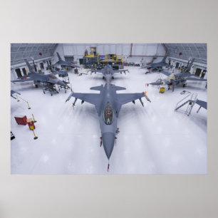 F-16 Strijd tegen valken Poster