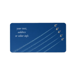 F-16 Thunderbird Five Formation Etiket