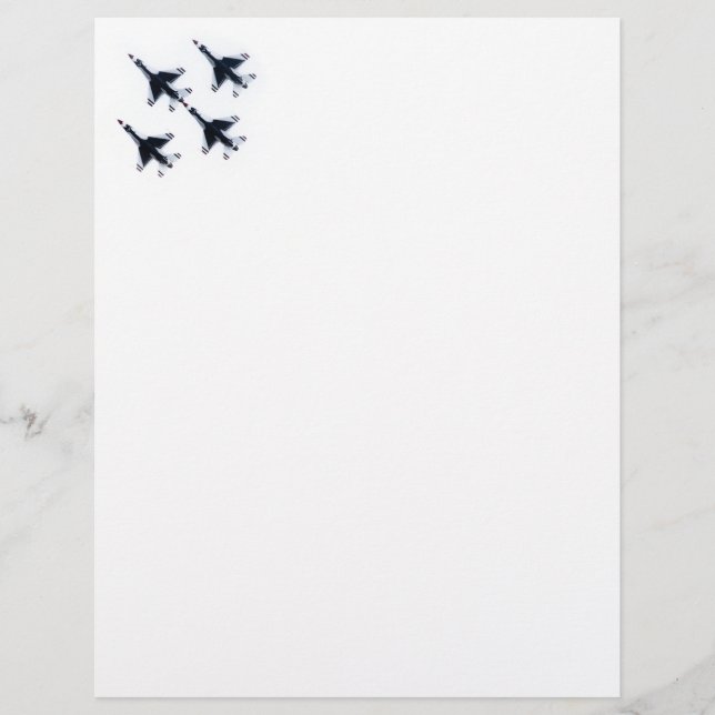 F-16 Thunderbird - Vier in formatie (Voorkant)