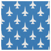 F-16 Viper Fighter Jet Pattern Wit Stof (Close Up)