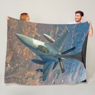 F-16C FALCON FLEECE DEKEN