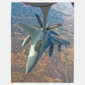 F-16C FALCON FLEECE DEKEN (Voorkant)