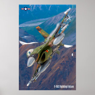F-16C FALCON POSTER