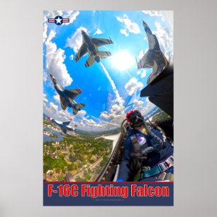 F-16C FALCON POSTER