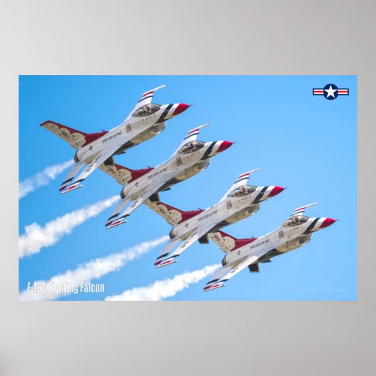 F-16C FALCON POSTER (Voorkant)