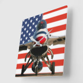 F-16C FALCON VIERKANTE KLOK (Hoek)