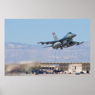 F-16C Fighting Falcon HL AF 89 149 Start Poster