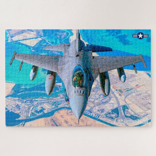 F-16C VLUCHTESTFALCON (20x30 INCH) Legpuzzel (Horizontaal)
