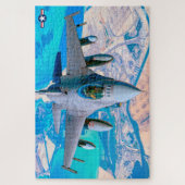 F-16C VLUCHTESTFALCON (20x30 INCH) Legpuzzel (Verticaal)
