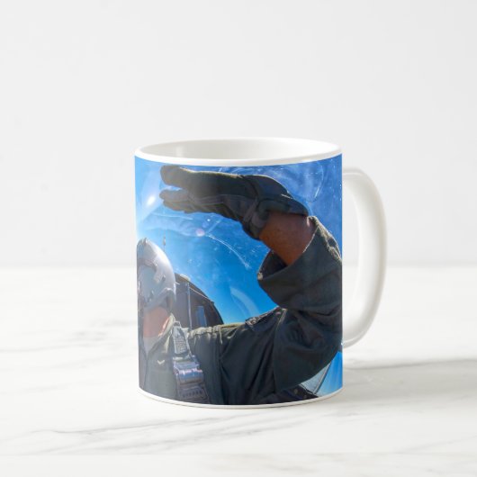 F-16D COMBATTRE FALCON combat ! Mug (Devant droit)