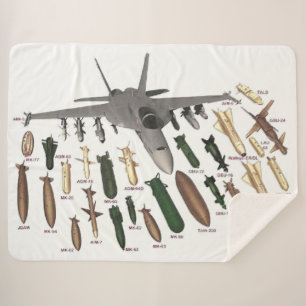 F-18 en het zijn ARMAMENTEN Sherpa Deken