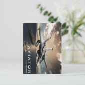 F-18 Hornet Fighter Jet Briefkaart (Staand voorkant)