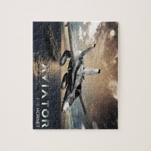 F-18 Hornet Fighter Jet Legpuzzel