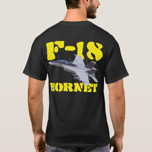 F-18 HORNET T-SHIRT (Achterkant)
