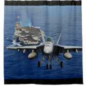 f-18 start douchegordijn (Voorkant)