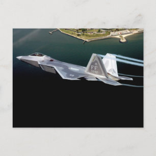 F-22 crée la carte postale jet stream