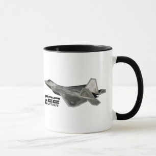 F-22 RAPTOR 11 oz Ringer Mok