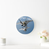 F-22 RAPTOR 8" HORLOGE MURALE (Maison)