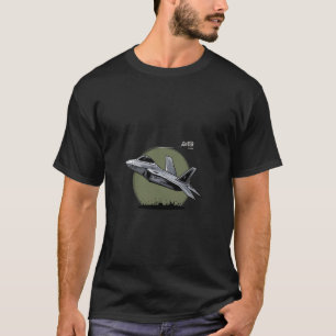 F-22 Raptor Gevechtsvliegtuig Militair Vliegtuig M T-shirt