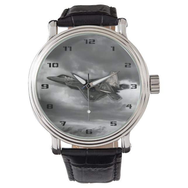 F-22 RAPTOR HORLOGE (Voorkant)