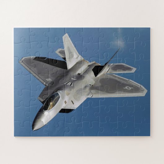 F-22 Raptor: Kadena Air Base 2009 Legpuzzel (Horizontaal)