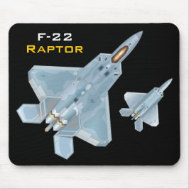 F-22 Raptor Mousepad Muismat