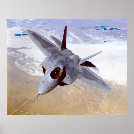 F-22 Raptor Poster (Voorkant)