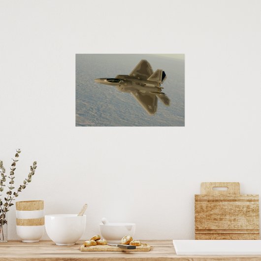 F-22 Raptor Poster (Keuken)