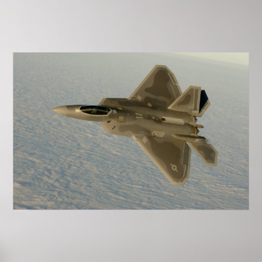 F-22 Raptor Poster (Voorkant)