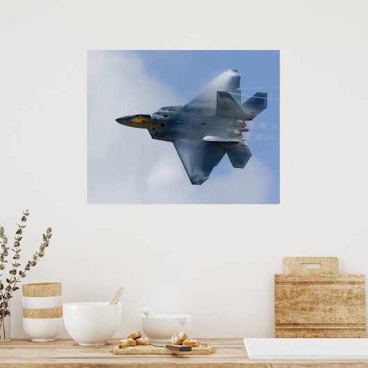F-22 Raptor Poster (Keuken)