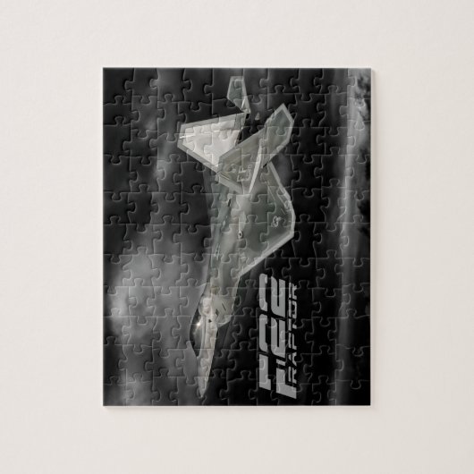 F-22 RAPTOR Puzzle Legpuzzel (Verticaal)