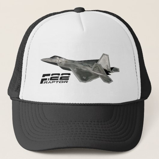 F-22 RAPTOR Trucker Hat Pet (Voorkant)