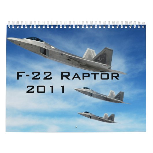 F-22 Raptorkalender Kalender (Hoes)