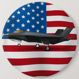 F-22 RONDE BUTTON 6,0 CM