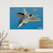 F-22A RAPTOR POSTER (Keuken)