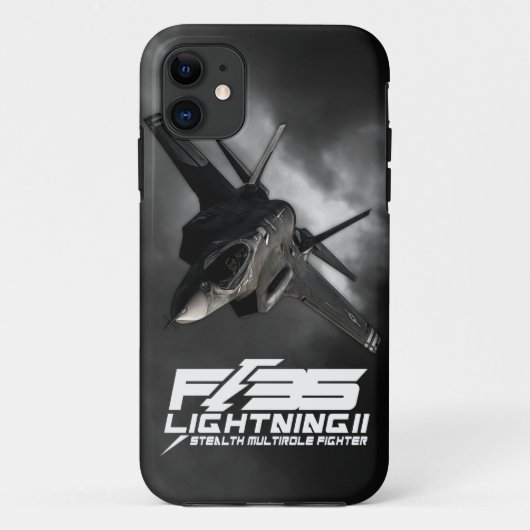 F-35 bliksem II Case-Mate iPhone Case (Achterkant)