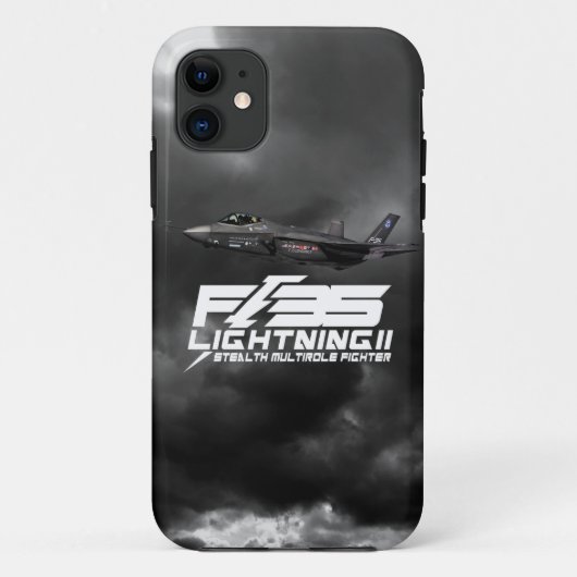 F-35 bliksem II Case-Mate iPhone Case (Achterkant)