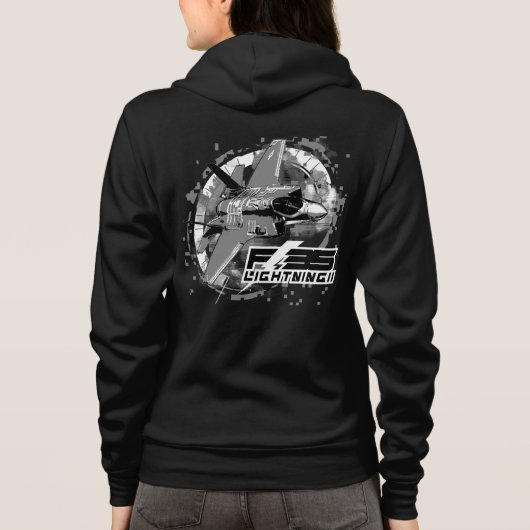 F-35 bliksem II Hoodie (Achterkant)
