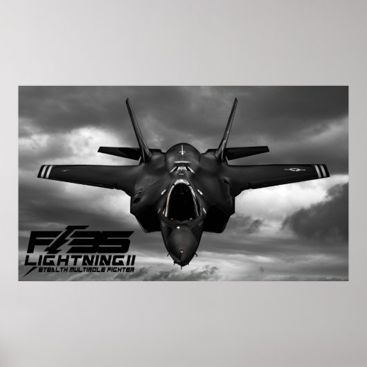 F-35 bliksem II Poster (Voorkant)