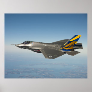 F-35 bliksem II Poster