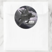 F-35 bliksem II Ronde Sticker (Tas)
