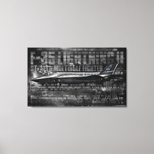 F-35 Éclair II Toile enveloppée